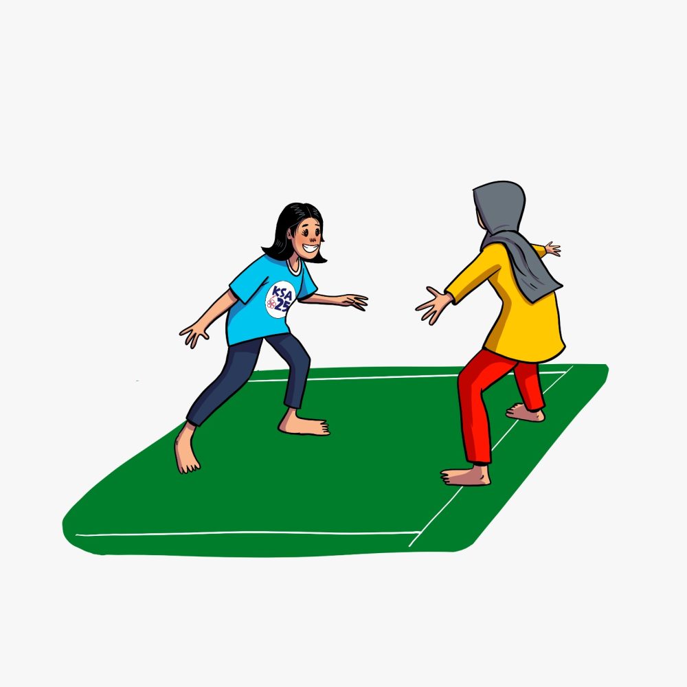 Galah Panjang Women's Team