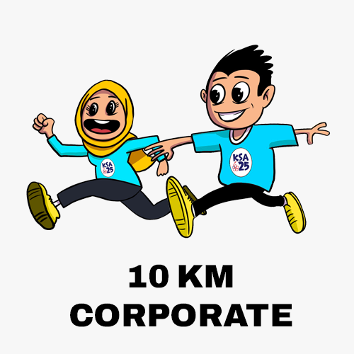 KSA25 Night Run – 10km Fun Run (Corporate)