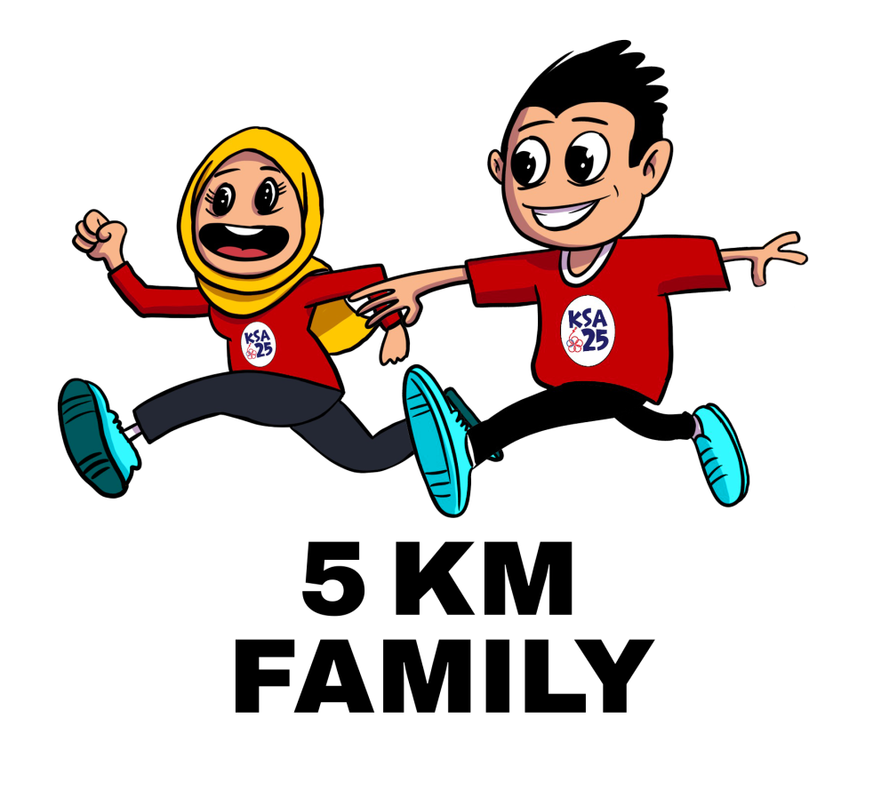 KSA25 Night Run – 5km Fun Run (ANSARA Family)