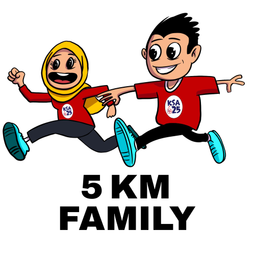 KSA25 Night Run – 5km Fun Run (ANSARA Family)