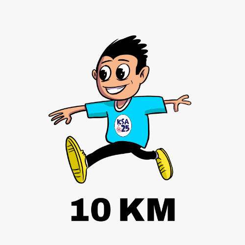 KSA25 Night Run - Men’s Youth 10km Race ANSARA (Non-KSA Athlete)