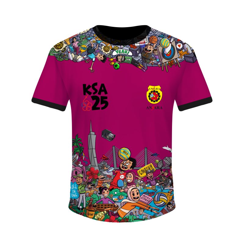 KSA25 T-Shirt (Fuchsia)